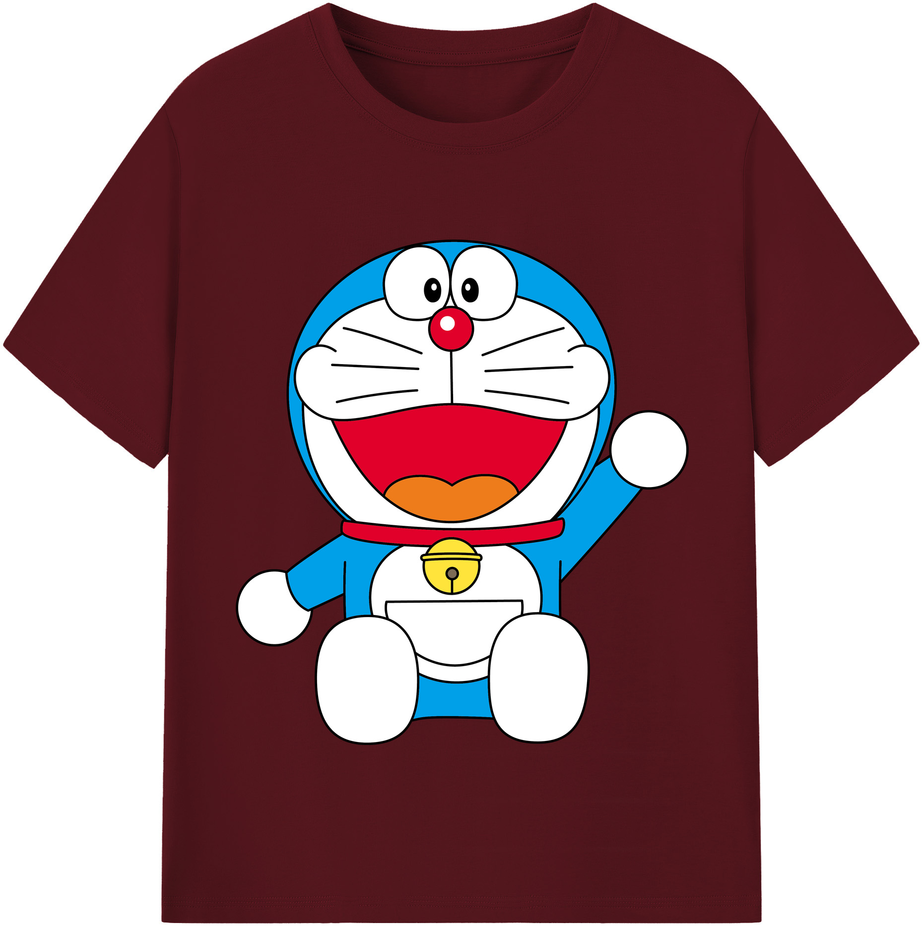 （画像用） ドラえもん Doraemon 綿100％半袖Tシャツ（フロントプリント）